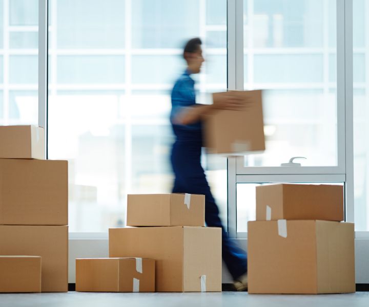 Déménagement de cartons